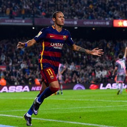 Neymar Empat Gol, Barca Gasak Rayo 5-2