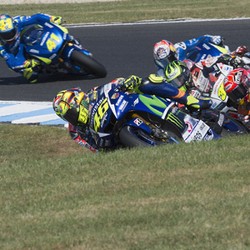 Rossi: Balapannya Menyenangkan, Hasilnya Tidak