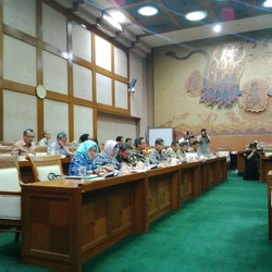 Datang ke DPR, Saleh Husin Minta Anggaran Rp 3,2 T Tahun Depan