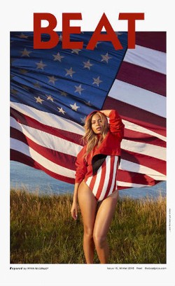 Beyonce Pamerkan Tubuh Curvy Seksi Dalam Pemotretan Majalah
