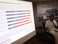 Poltracking Beberkan Hasil Survei  1 Tahun Jokowi-JK