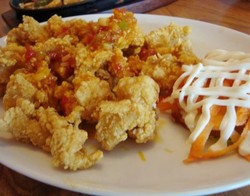 Renyah Gurih Cumi Cabe Garam Santapan Makan Siang