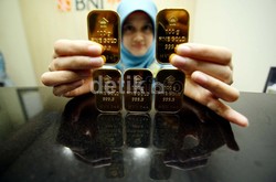 Sempat Naik Rp 5.000/Gram, Emas Antam Turun Rp 3.000/Gram