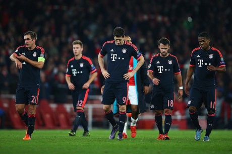 Arsenal Kembalikan Bayern ke Bumi