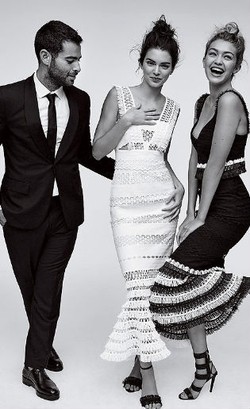 Kendall Jenner Berambut Pink, Gabung dengan Gigi Hadid & Nick Jonas di Vogue