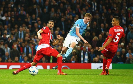 Gol De Bruyne di Injury Time Menangkan City atas Sevilla