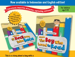 Buku Nelson: Si Kecil yang Suka Baca Diterjemahkan ke Bahasa Inggris