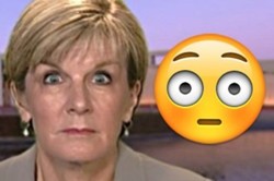 Senat Australia Soroti Menlu Julie Bishop yang Suka Pakai Emoji