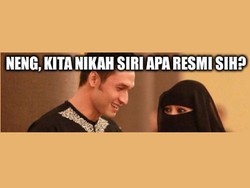 Meme detikHOT: Nikah Siri Atau Resmi? Ini Kata Indra Bruggman dan Soraya