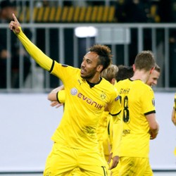 Aubameyang Hat-trick, Dortmund Tekuk FK Qabala