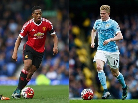 Martial vs De Bruyne: Siapa Lebih Mengilap?