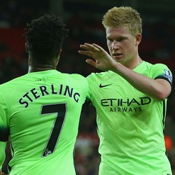 Rooney: MU Harus Hentikan De Bruyne-Sterling