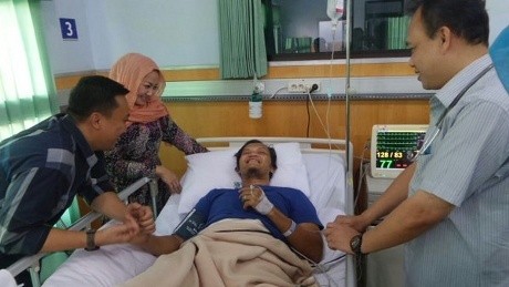Kurnia Sandy Sakit Keras, Menpora Menjenguk