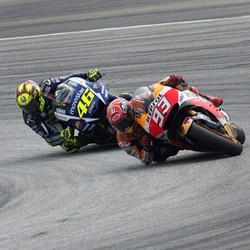 Marquez: Rossi Sudah Kelewatan