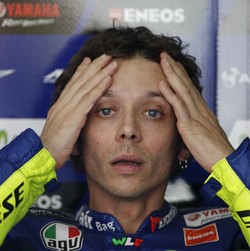 Akan Start Paling Belakang di Valencia, Seketika Kans Rossi Meredup