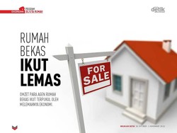 Rumah Bekas Ikut Lemas