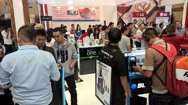Suasana Acara Indocomtech 2015