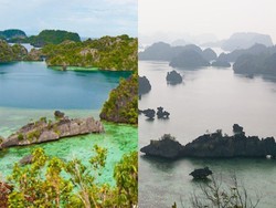 Raja Ampat Sebelum & Sesudah Kabut Asap, Nyata Bedanya!