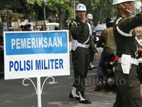 Polisi Militer Razia Kendaraan Berstiker TNI