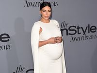 Gaya Hamil 7 Bulan Kim Kardashian