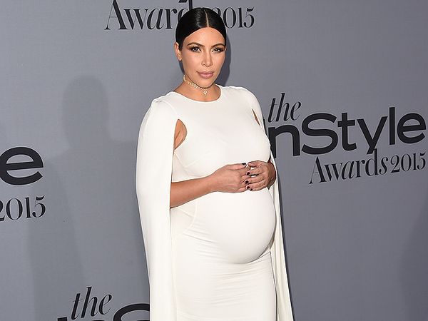 Gaya Hamil 7 Bulan Kim Kardashian