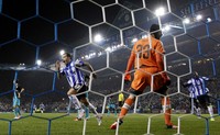 Ross Wallace merayakan gol yang dibuatnya di menit 28. Jason Cairnduff/Reuters/detikFoto.