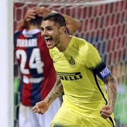 10 Pemain Inter Kalahkan Bologna 1-0