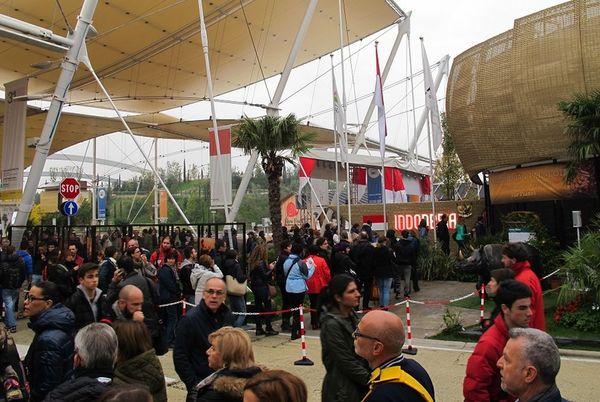 Begini Kemeriahan Paviliun Indonesia di Milan Expo 2015