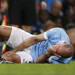 Zabaleta Cedera Lutut Lagi