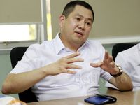 Hary Tanoesoedibjo Kunjungi Kantor detikcom