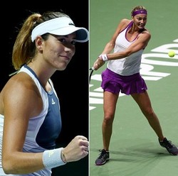 Muguruza, Kvitova Melaju ke Semifinal