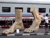 Patung-patung Unik Hiasi Jalanan di Yogyakarta