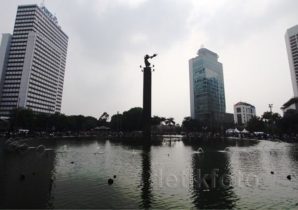 Air Mancur Bundaran HI Akan Ditata Ulang