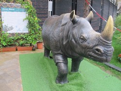 Patung Badak yang Akan Disimpan di Museum Vatikan