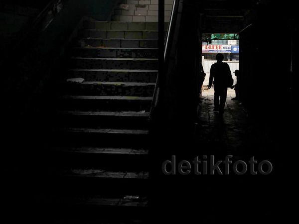 Pasar Blok A Kebayoran Sudah Kosong