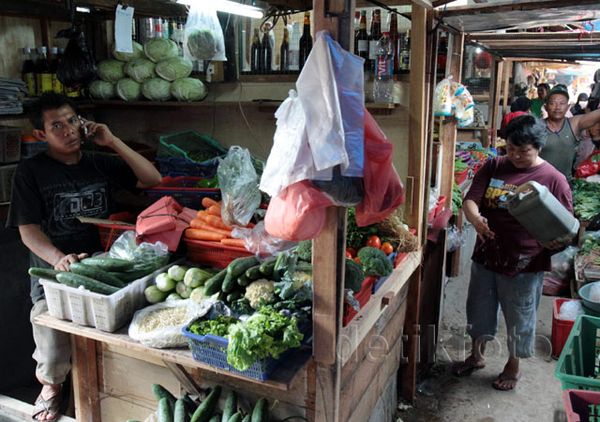 Di Sini Pedagang Pasar Blok A Ditampung