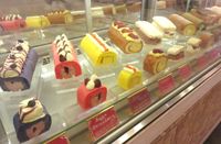 Lembut Menggoda Roll Cake Warna Warni Gaya Jepang