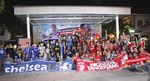 Nobar Merah-Biru yang Seru di Malam Minggu