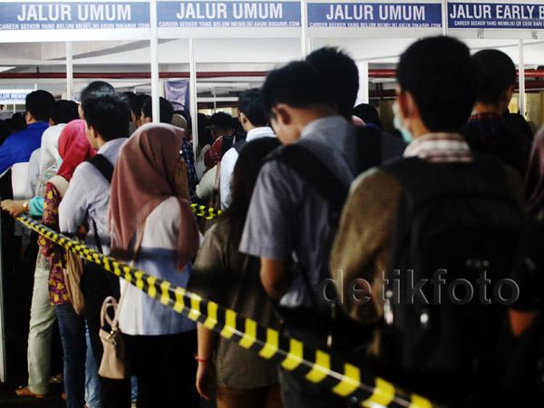 Ribuan Pencari Kerja Serbu Karir.com Expo