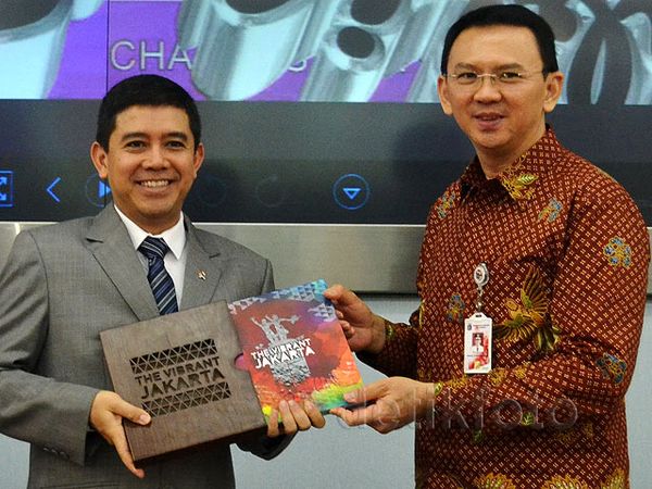 Ahok dan Menteri Yuddy Bahas Pelayanan di DKI