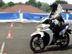 Ketika Harus Ujian Praktik SIM Motor