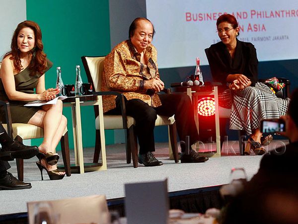 Menteri Susi Hadiri Diskusi Bisnis dan Filantropi di Asia