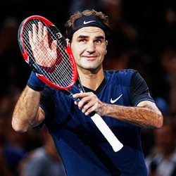 Federer Hanya Kehilangan Dua Gim