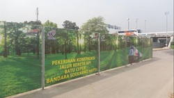 Kereta Bandara Soekarno-Hatta Diam-diam Sudah Dibangun, Ini Penampakannya