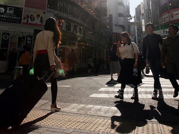 Ramainya Persimpangan Shibuya Tokyo