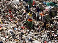 Mengais Rezeki di Tumpukan Sampah Bantargebang