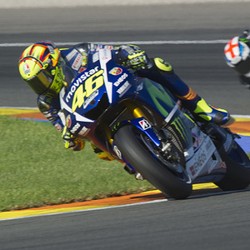 Mengukur Kecepatan Rossi di Valencia