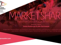 10 Seniman Jerman-Indonesia Pameran di Pasar Tebet Timur