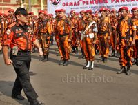 Pemuda Pancasila Memperingati Hari Pahlawan