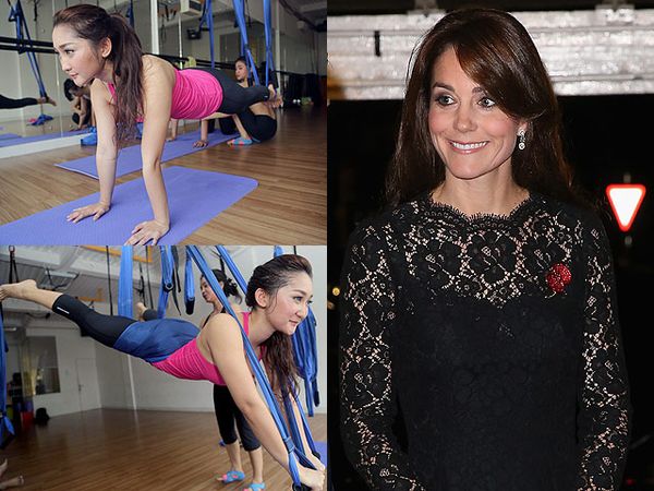 Chant Felicia Olahraga Yoga Swing, Kate Middleton Cantik dan Elegan